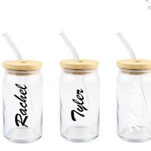 Custom Glass Tumbler